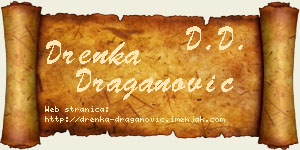 Drenka Draganović vizit kartica
